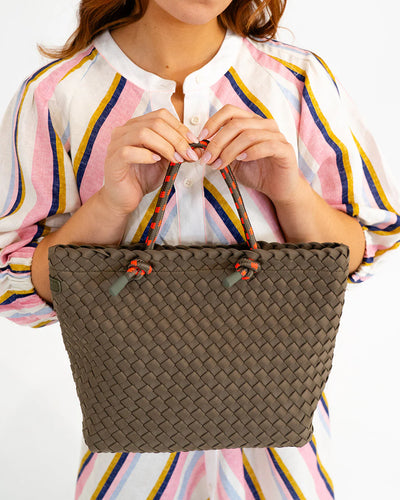 Michigan Tote - Khaki Neo Plait