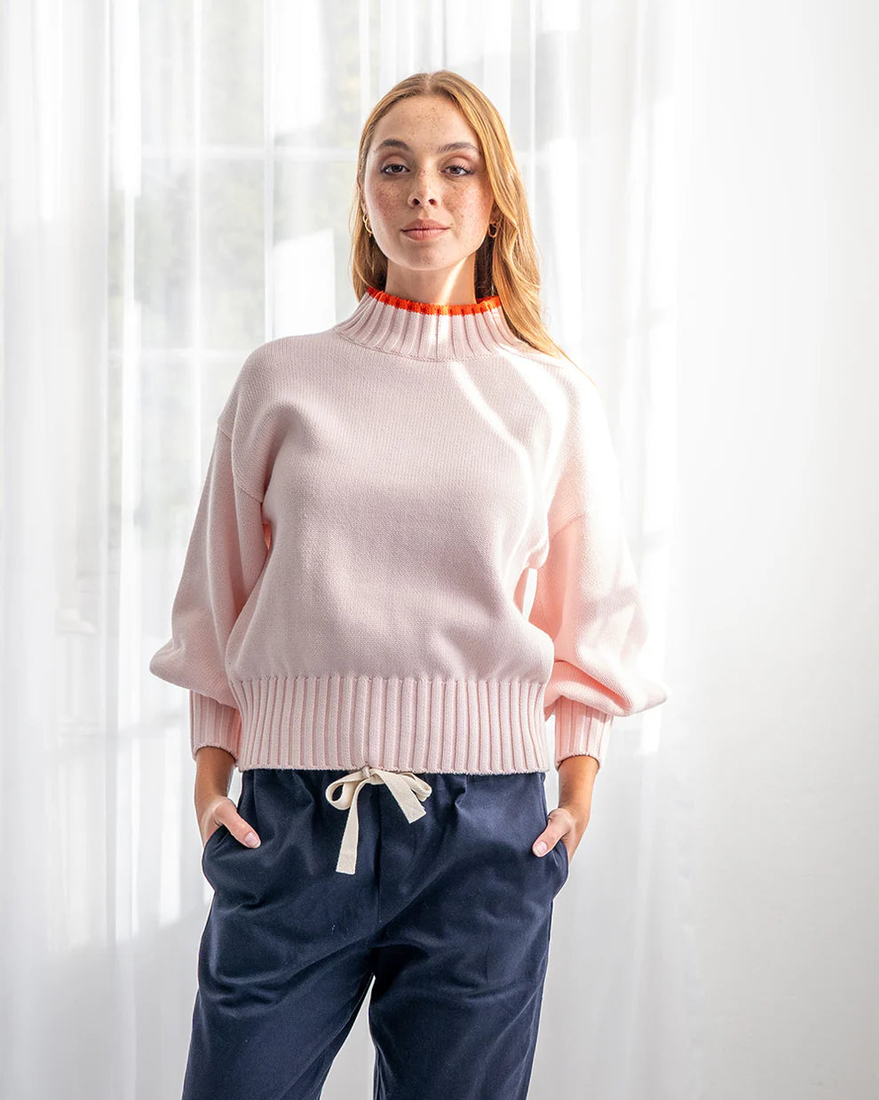 Montilla Knit - Blush Red