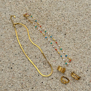 Eliza Herringbone Necklace