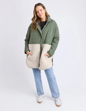 Celia Coat - Khaki