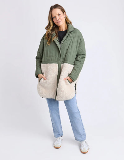Celia Coat - Khaki