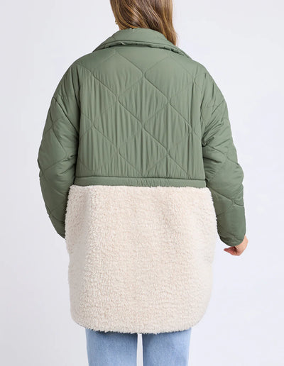 Celia Coat - Khaki
