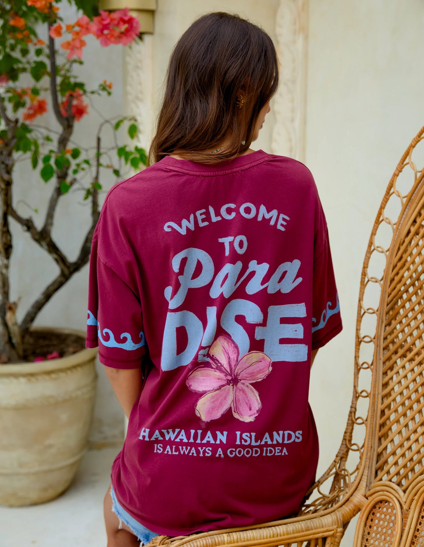 Aloha Hawaii Tee - Port