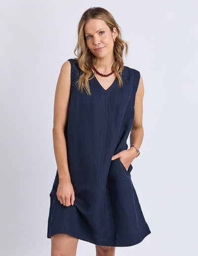 Bermuda Dress - Navy