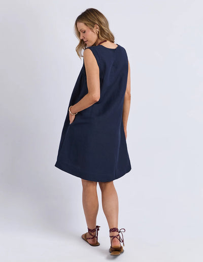 Bermuda Dress - Navy
