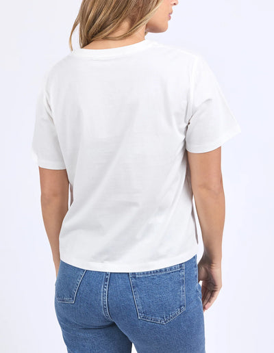 Biarittz Tee - Vintage White
