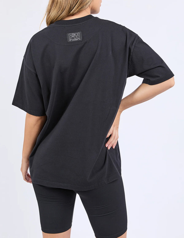 Captain Tee - Washed Black