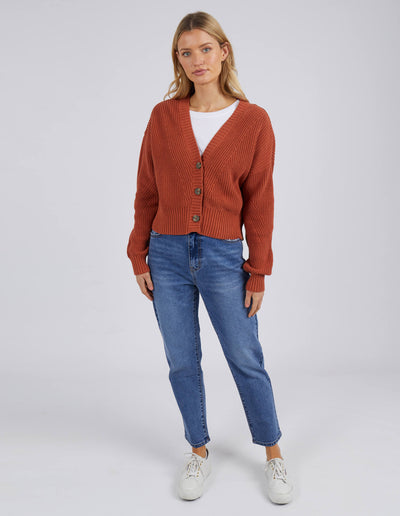 Carmilla Cardigan - Rust