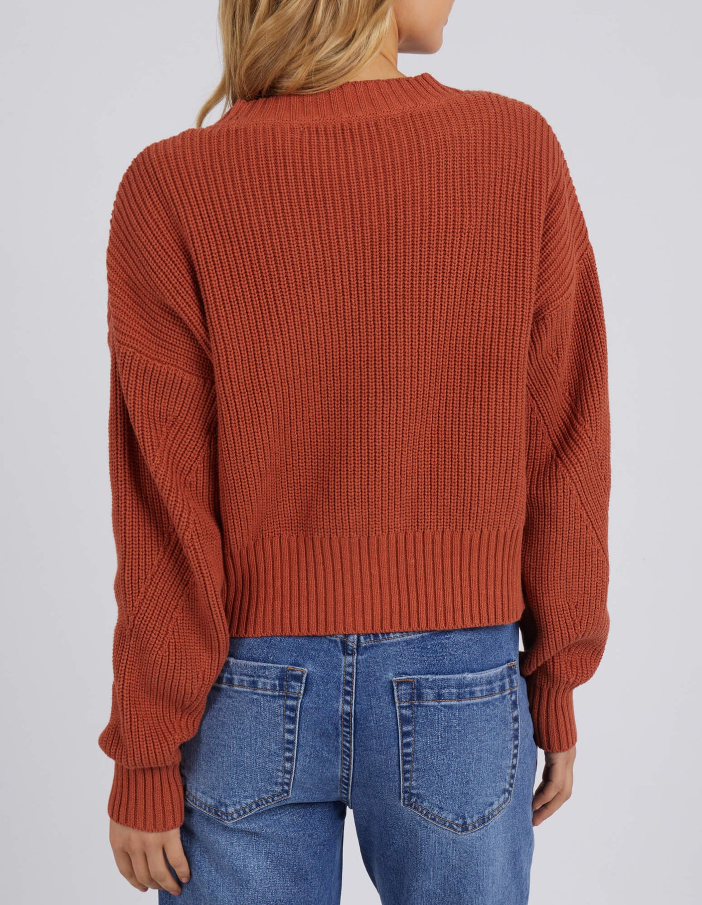 Carmilla Cardigan - Rust