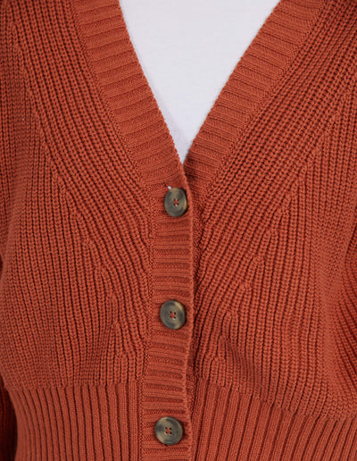 Carmilla Cardigan - Rust