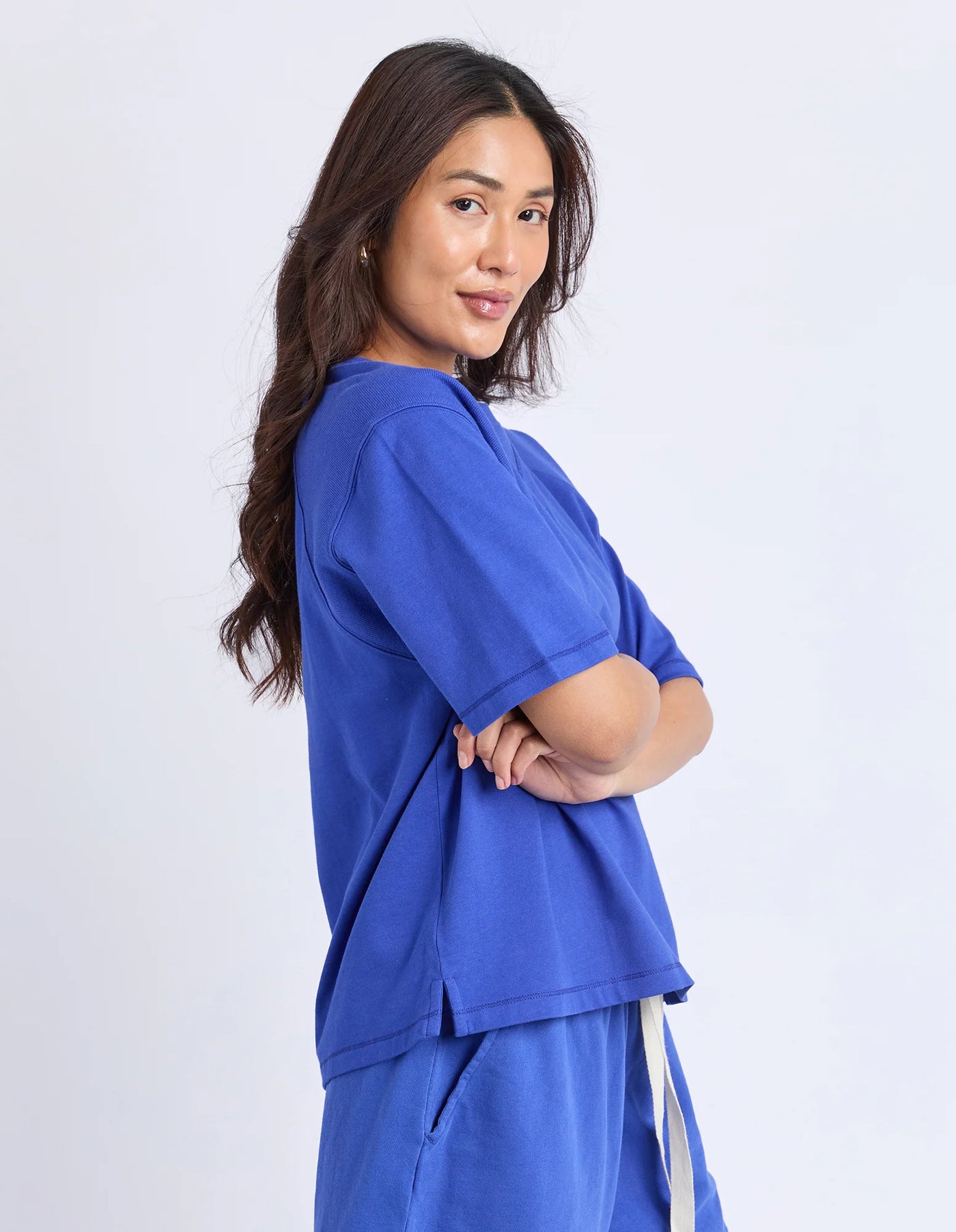 Coded Throw On - Blue