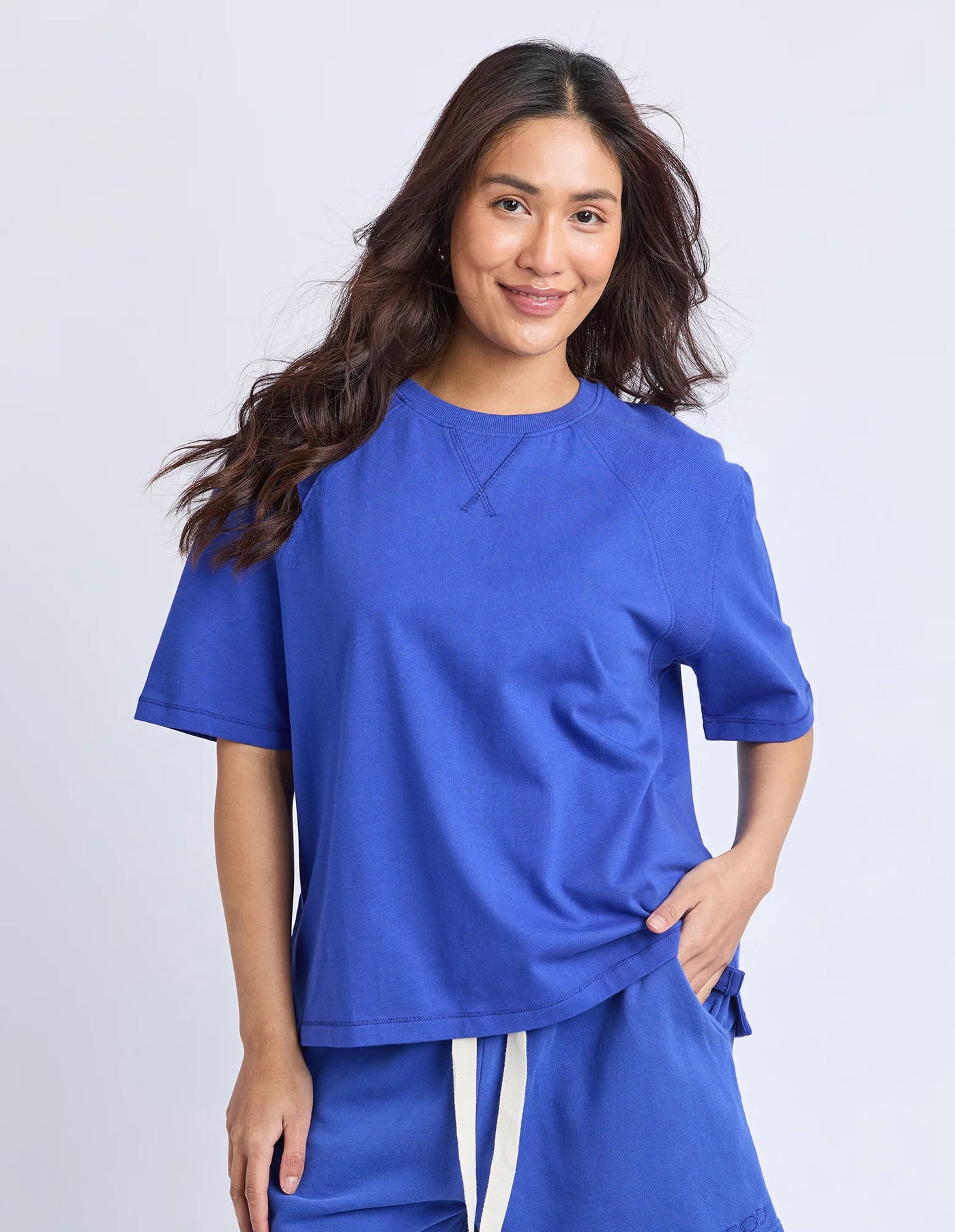 Coded Throw On - Blue