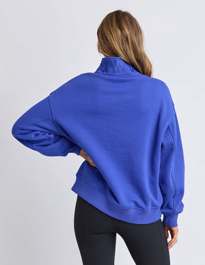 College Zip Crew - Dazzling Blue