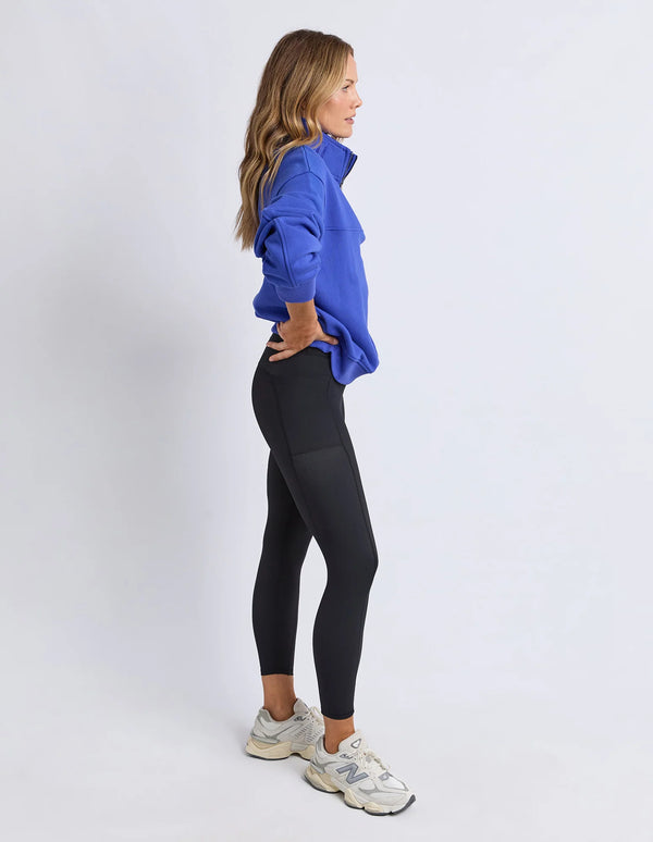 College Zip Crew - Dazzling Blue
