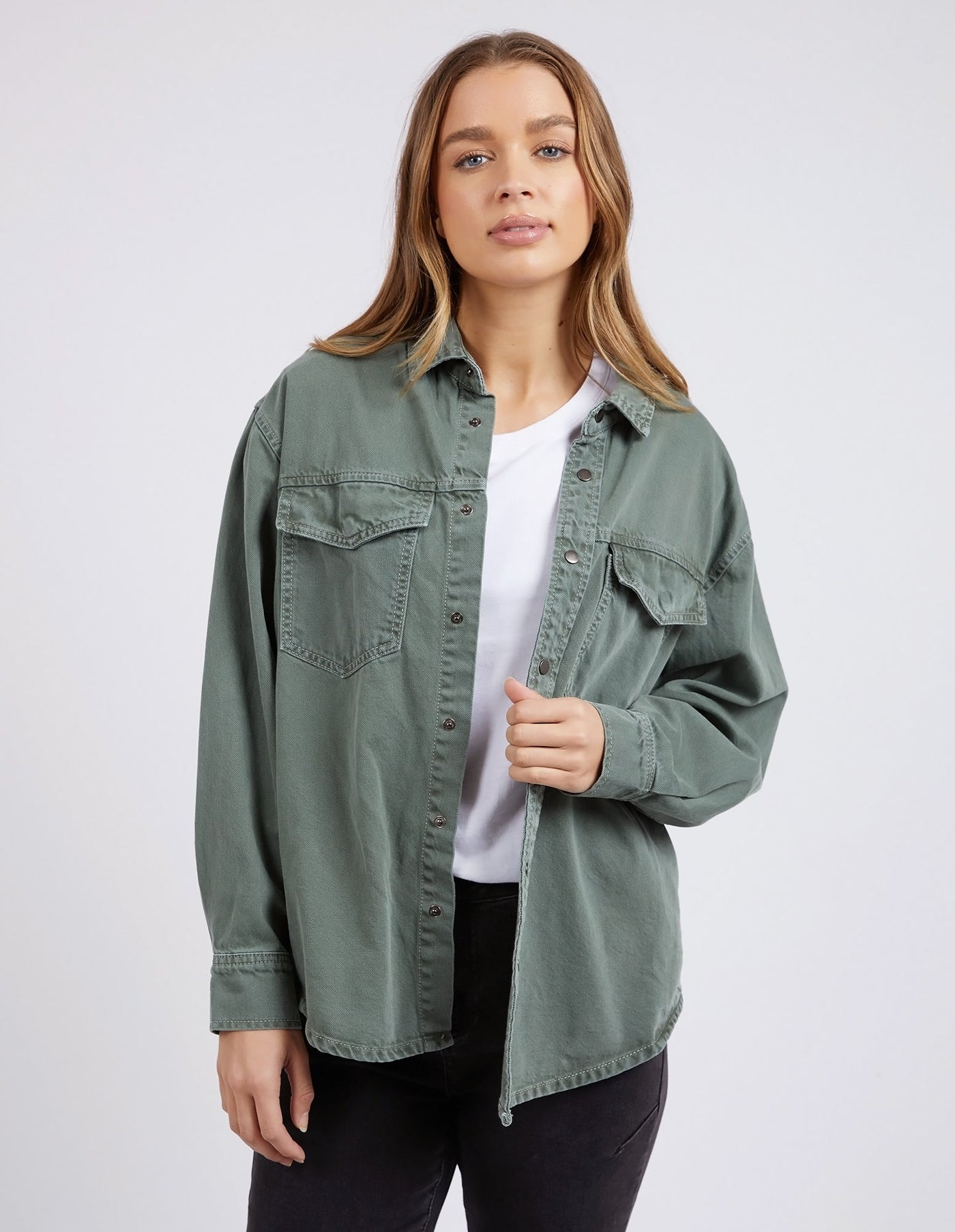 Daisy Overshirt - Green