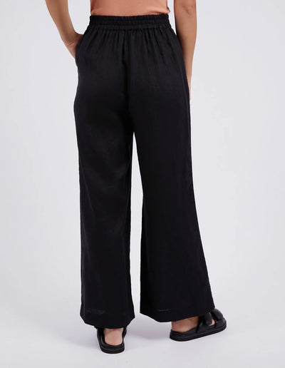 Elina Wide Leg Pant Black