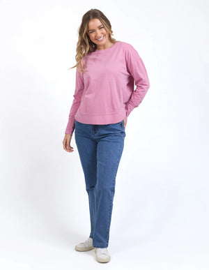 Farrah Long Sleeve - Rose Pink