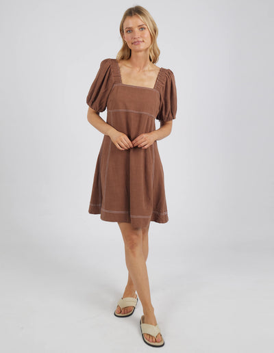 Florence Dress - Brown