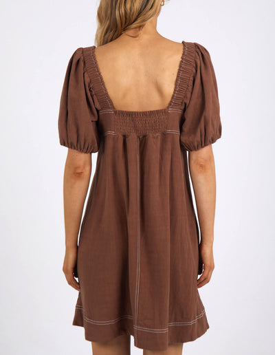 Florence Dress - Brown
