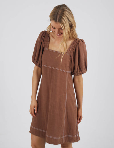Florence Dress - Brown