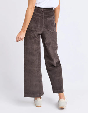 Henrietta Cord Pant - Coffee Bean