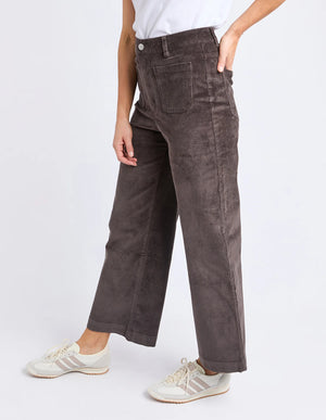 Henrietta Cord Pant - Coffee Bean