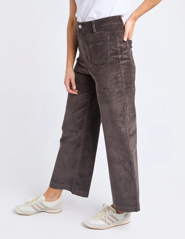 Henrietta Cord Pant - Coffee Bean