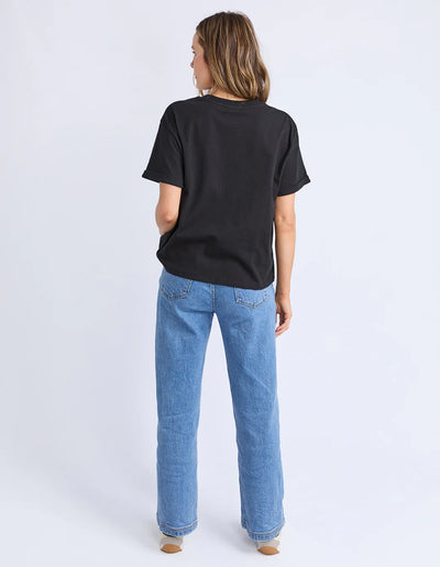 Huntleigh Oversized Tee - Black