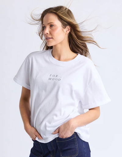 Huntleigh Oversized Tee - White