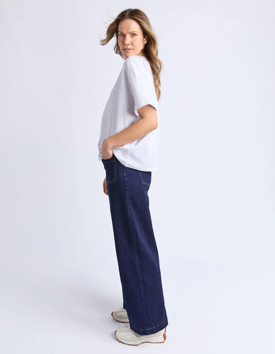 Huntleigh Oversized Tee - White