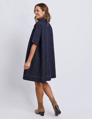 Julian Dress - Indigo