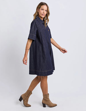 Julian Dress - Indigo