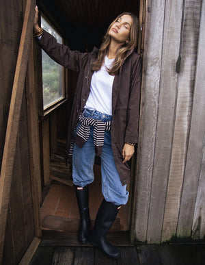 Kingston Spray Jacket - Coffee