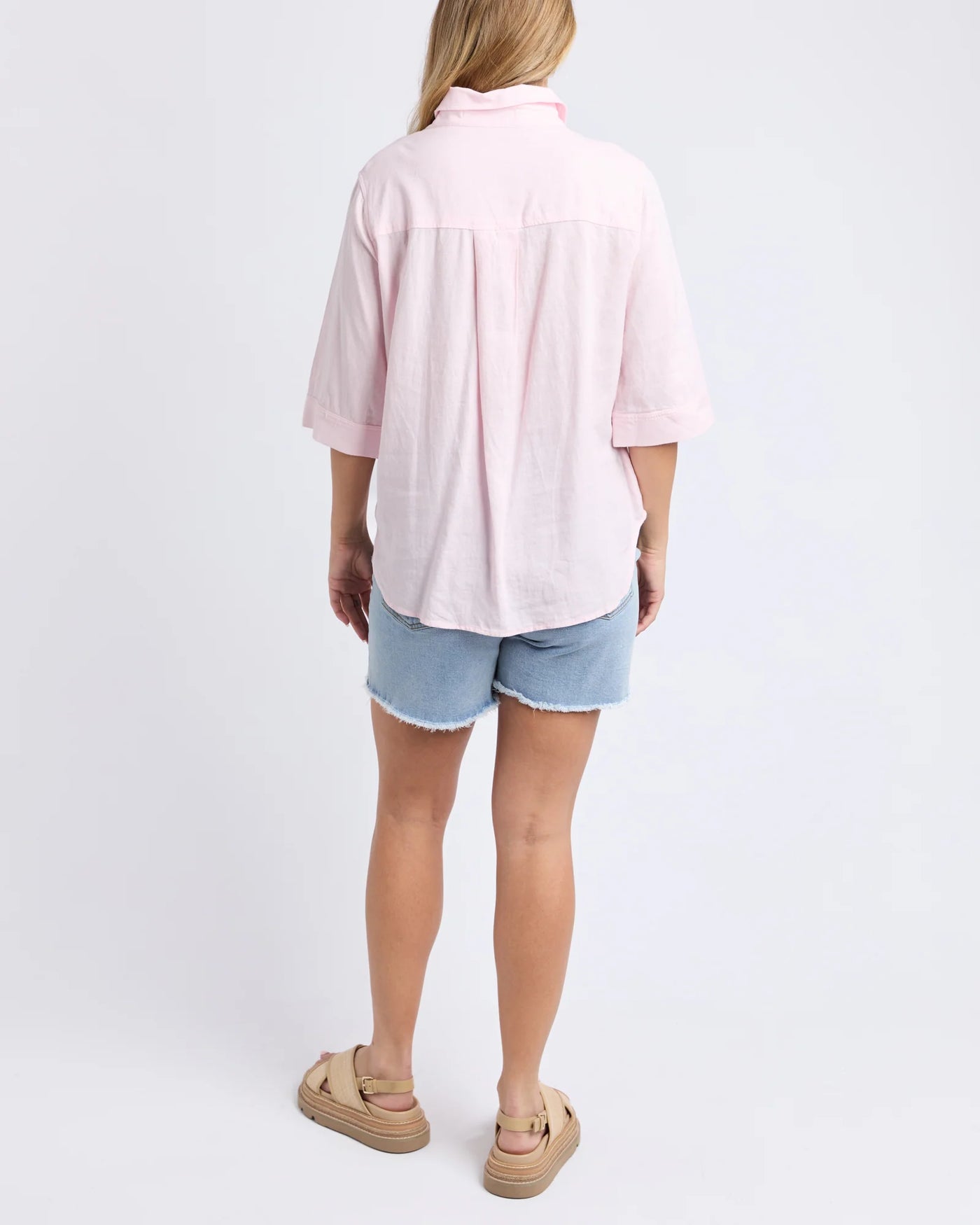 Leah Shirt - Pale Pink