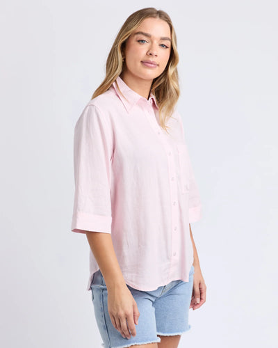 Leah Shirt - Pale Pink