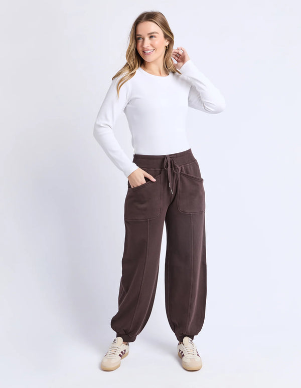 Leo Trackpant - Coffee