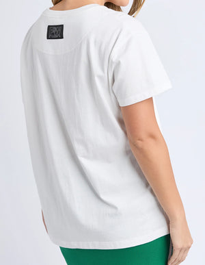 Malibu Tee - Vintage White
