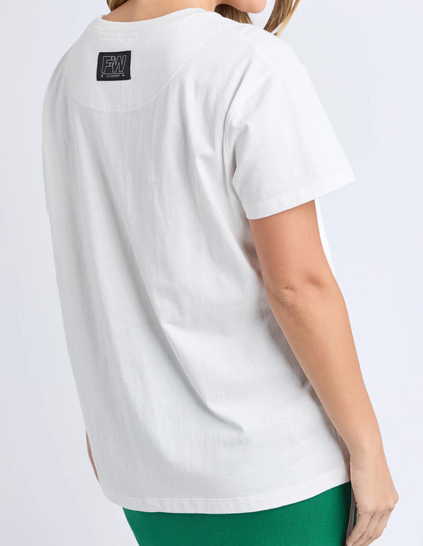 Malibu Tee - Vintage White