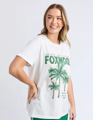 Malibu Tee - Vintage White