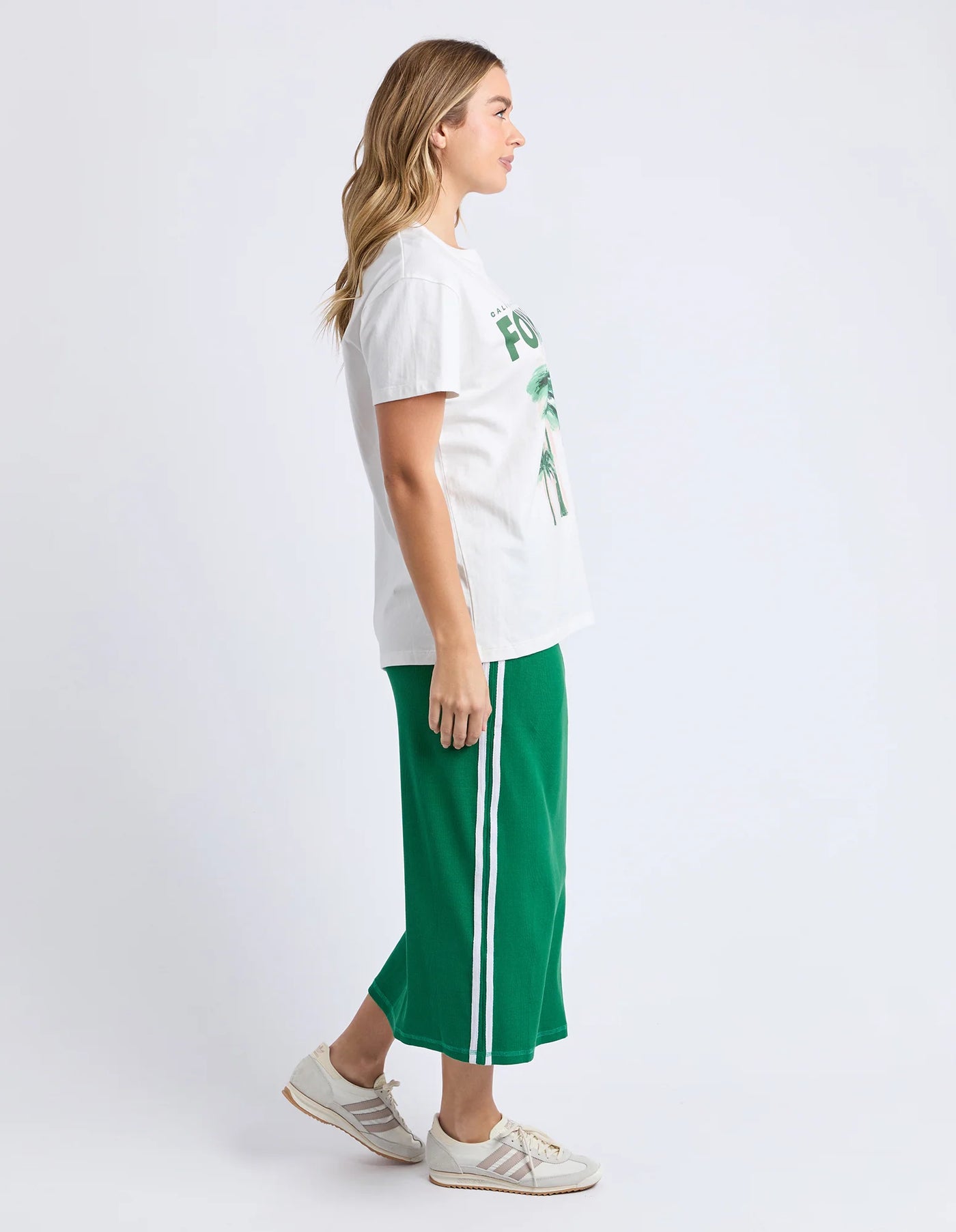 Malibu Tee - Vintage White