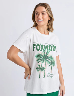 Malibu Tee - Vintage White
