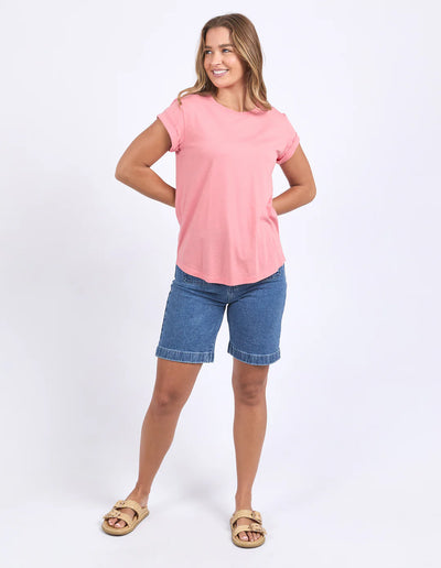 Manly Tee - Rose Pink