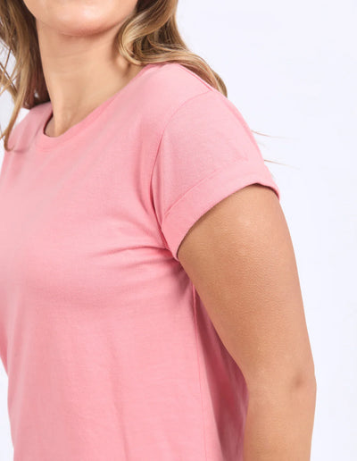 Manly Tee - Rose Pink
