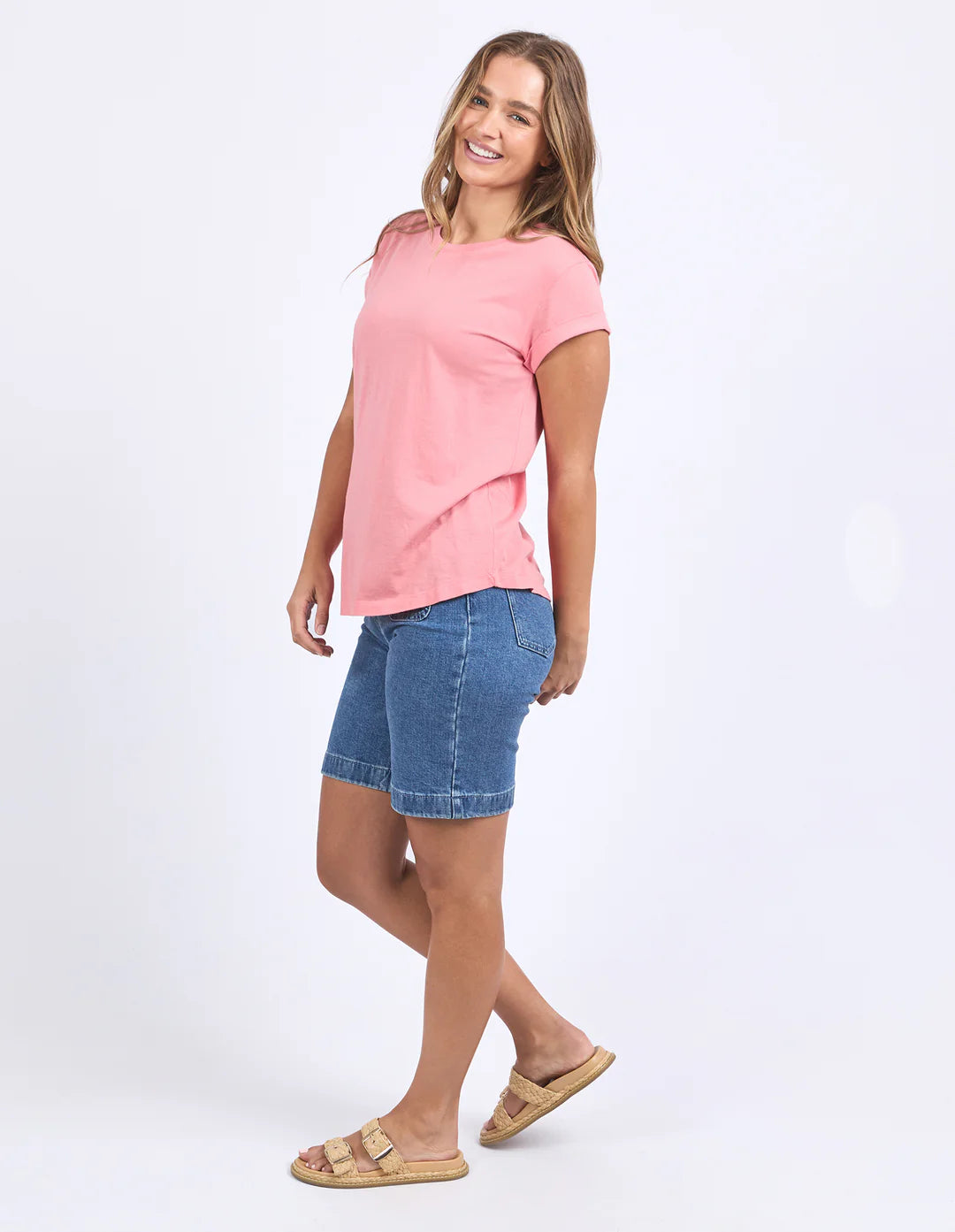 Manly Tee - Rose Pink
