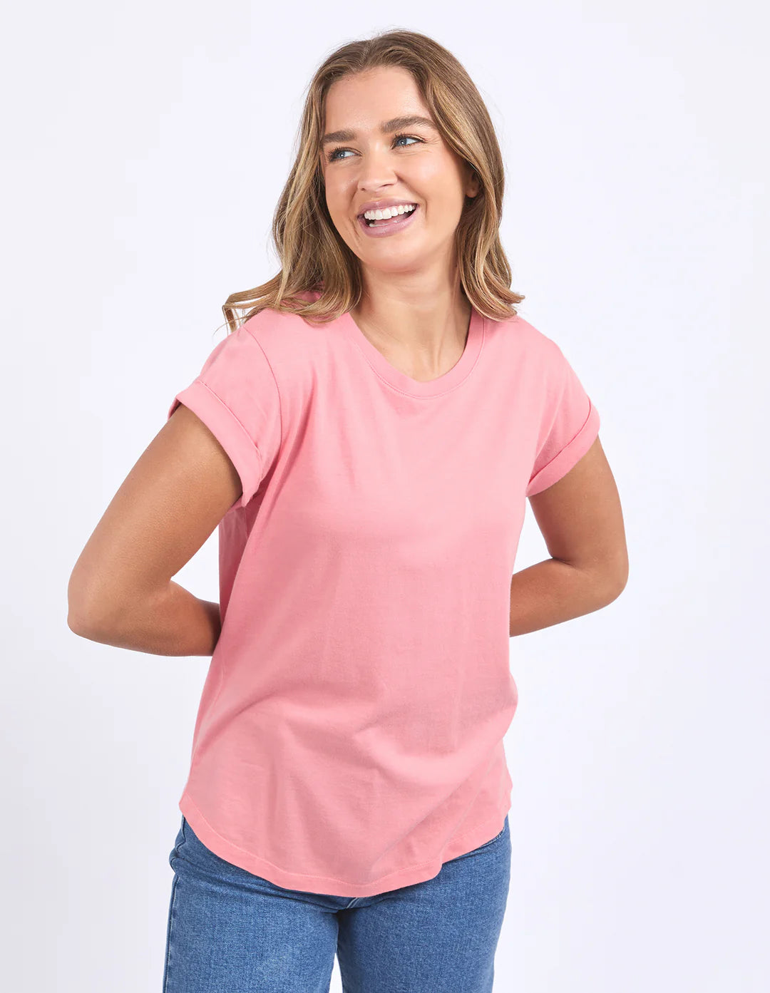 Manly Tee - Rose Pink