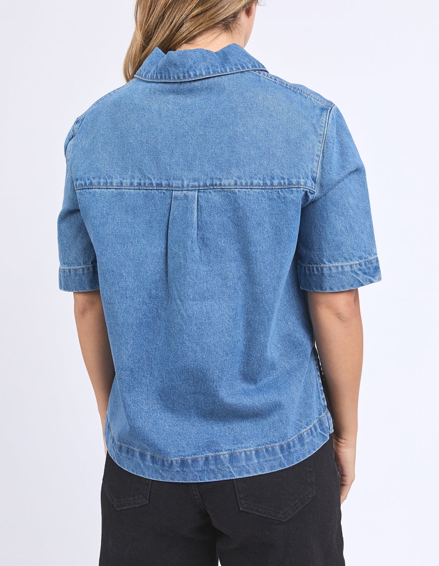 Monte Shirt - Mid Blue