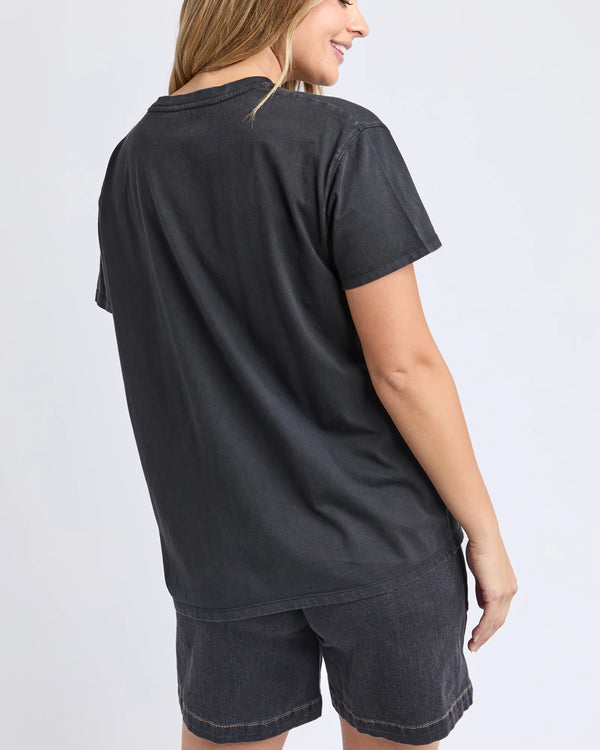Rodeo Tee - Washed Black