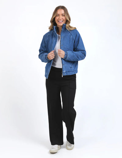 Rosalee Jacket - Mid Blue