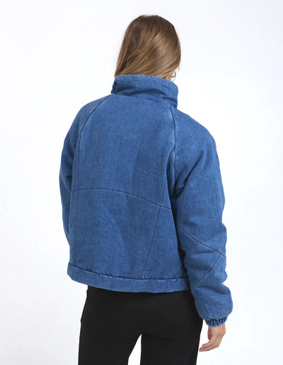 Rosalee Jacket - Mid Blue