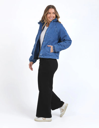 Rosalee Jacket - Mid Blue
